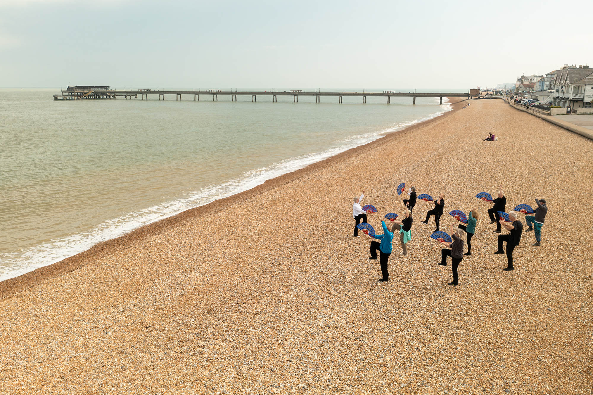 Bright Moon Drone Shot 2