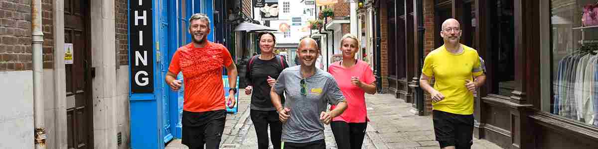 Canterbury Running Tours Group In Street